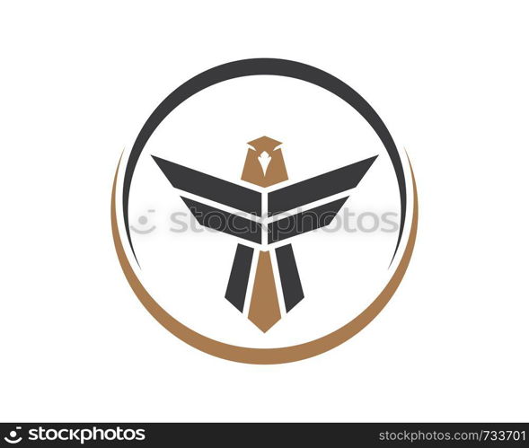 falcon,eagle logo icon vector illustration design template