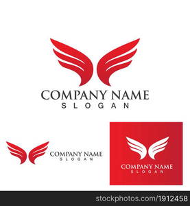 Falcon Logo Template vector illustration design