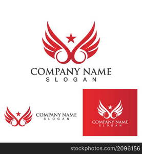 Falcon Logo Template vector illustration design