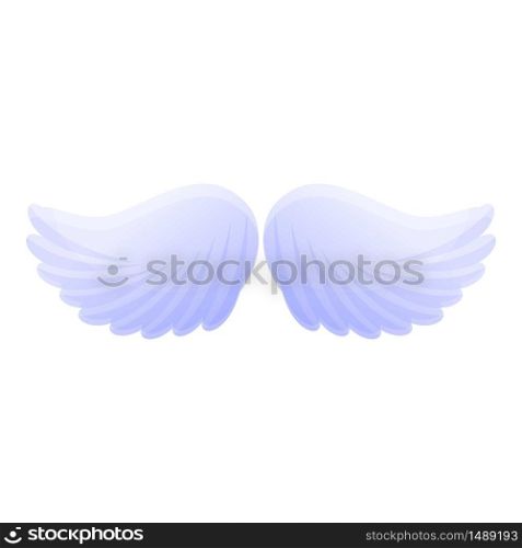 Falcon wings icon. Cartoon of falcon wings vector icon for web design isolated on white background. Falcon wings icon, cartoon style