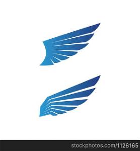 Falcon Wings Logo Template vector icon logo design