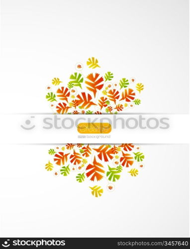 Fall abstract background