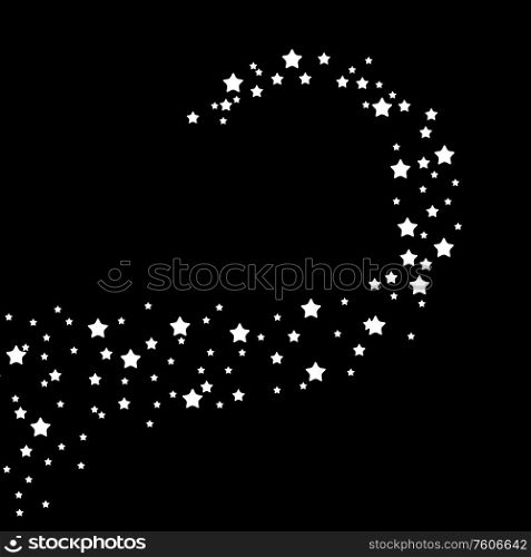 Falling star, comet line on night sky background. Vector Illustration EPS10. Falling star, comet line on night sky background. Vector Illustration