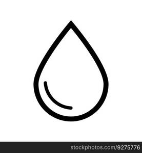 falling water icon vector illustration logo design