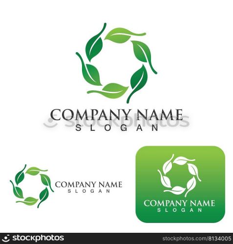 Family care logo and symbol vector