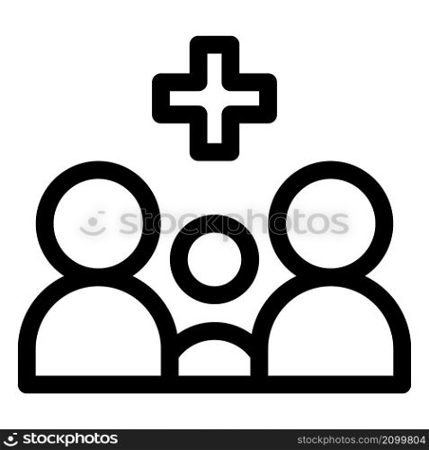 Family medicine system with plus logotype layout