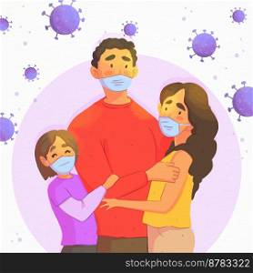 Family protected from virus infection