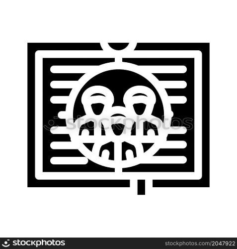 family saga glyph icon vector. family saga sign. isolated contour symbol black illustration. family saga glyph icon vector illustration