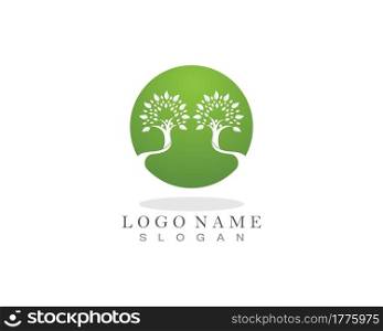 Family Tree Logo template vector icon design