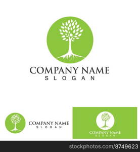 Family tree people logo and symbol