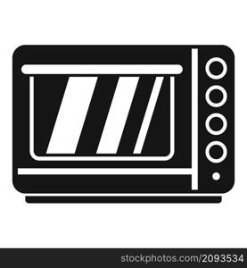 Fan convection oven icon simple vector. Grill kitchen stove. Electric or gas oven. Fan convection oven icon simple vector. Grill kitchen stove