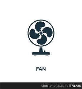 Fan icon. Premium style design from household collection. UX and UI. Pixel perfect fan icon. For web design, apps, software, printing usage.. Fan icon. Premium style design from household icon collection. UI and UX. Pixel perfect fan icon. For web design, apps, software, print usage.