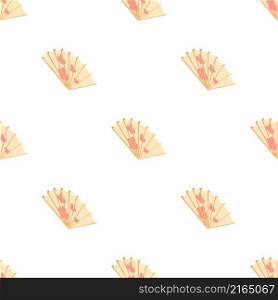 Fan pattern seamless background texture repeat wallpaper geometric vector. Fan pattern seamless vector