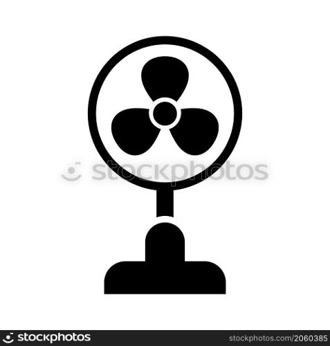 fan simple icon solid style