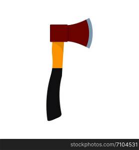 Farm axe icon. Flat illustration of farm axe vector icon for web design. Farm axe icon, flat style