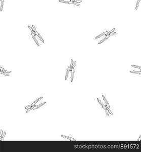 Farm secateurs pattern seamless vector repeat geometric for any web design. Farm secateurs pattern seamless vector
