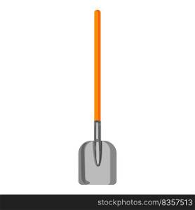 Farm spade icon cartoon vector. Shovel tool. Agriculture equipment. Farm spade icon cartoon vector. Shovel tool