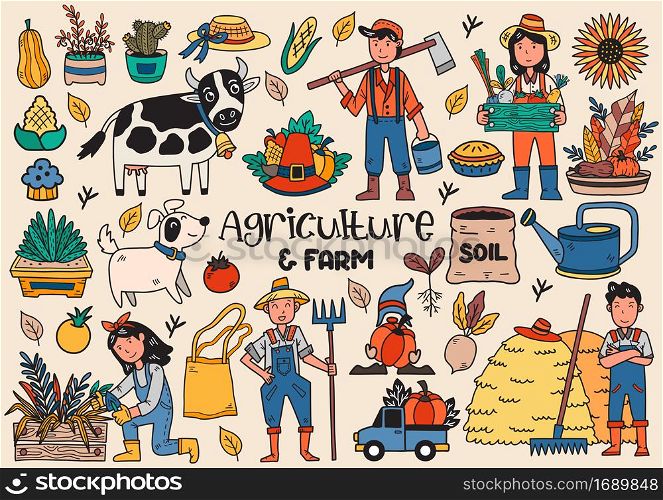 farming vector illustration Vector for banner, poster, flyer