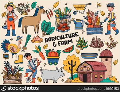 farming vector illustration Vector for banner, poster, flyer