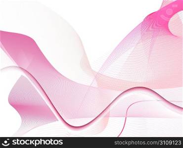 fashion background, stylized waves, place for text