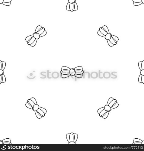 Fashion bow tie pattern seamless vector repeat geometric for any web design. Fashion bow tie pattern seamless vector