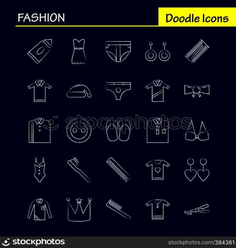 Fashion Hand Drawn Icons Set For Infographics, Mobile UX/UI Kit And Print Design. Include: Watch, Time, Hours, Minutes, Camera, Photography, Click, Pictures, Collection Modern Infographic Logo and Pictogram. - Vector