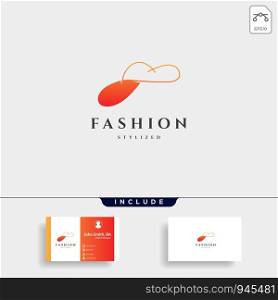 fashion lady beauty collection in simple line logo template vector illustration icon element - vector. fashion lady beauty collection in simple line logo template vector illustration icon element