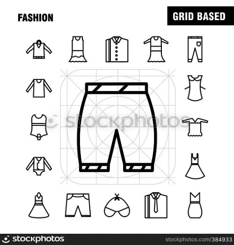 Fashion Line Icons Set For Infographics, Mobile UX/UI Kit And Print Design. Include: Umbrella, Rain, Raining, Weather, Nail, Art, Design, Nail Collection Modern Infographic Logo and Pictogram. - Vector