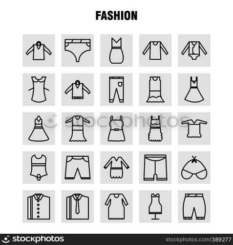 Fashion Line Icons Set For Infographics, Mobile UX/UI Kit And Print Design. Include: Umbrella, Rain, Raining, Weather, Nail, Art, Design, Nail Collection Modern Infographic Logo and Pictogram. - Vector