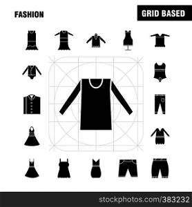 Fashion Solid Glyph Icons Set For Infographics, Mobile UX/UI Kit And Print Design. Include: Umbrella, Rain, Raining, Weather, Nail, Art, Design, Nail Collection Modern Infographic Logo and Pictogram. - Vector