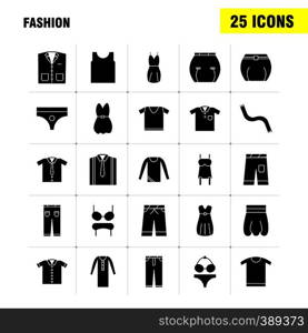 Fashion Solid Glyph Icons Set For Infographics, Mobile UX/UI Kit And Print Design. Include: Hair Dryer, Hair Dresser, Hairs, Makeup, Top, Garments, Collection Modern Infographic Logo and Pictogram. - Vector