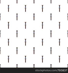 Fashion zip pattern seamless vector repeat for any web design. Fashion zip pattern seamless vector