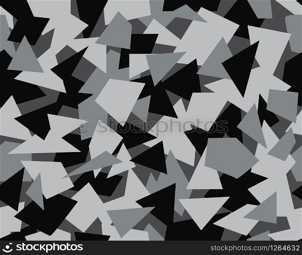 Fashionable camouflage pattern, military print. Seamless illustration