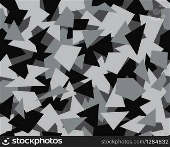 Fashionable camouflage pattern, military print. Seamless illustration