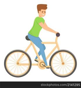 Fast cycling icon cartoon vector. Professional training. Sport race. Fast cycling icon cartoon vector. Professional training
