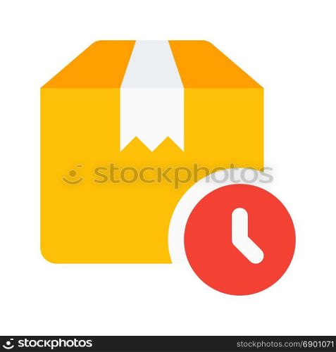 fast delivery, icon on isolated background
