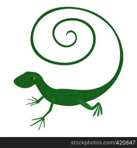 Fast lizard icon. Cartoon illustration of fast lizard vector icon for web. Fast lizard icon, cartoon style