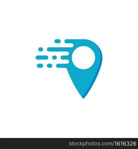 fast Location point vector illustration template