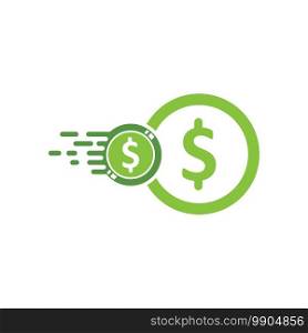fast money  icon vector illustration design