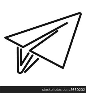 Fast send message icon outline vector. Contact call. Page mail. Fast send message icon outline vector. Contact call