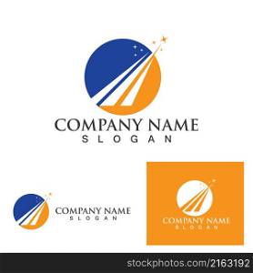 Faster Business finance Logo Template vector icon illustration design