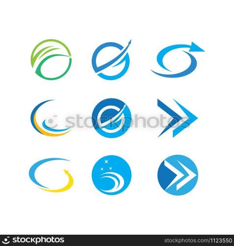 Faster Logo Template vector icon illustration design