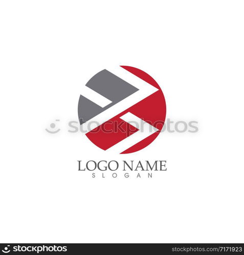 Faster Logo Template vector icon illustration design