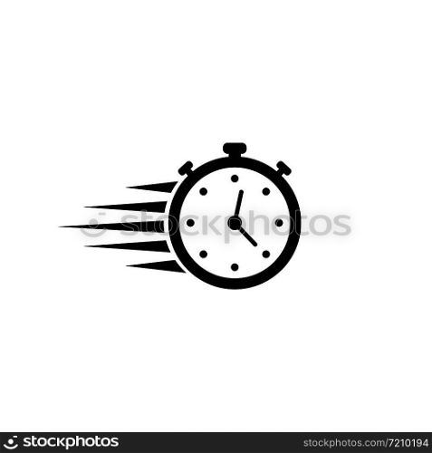 faster stopwatch template vector icon illustration design