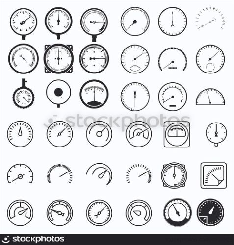 Fasterspedometer Template vector icon illustration design