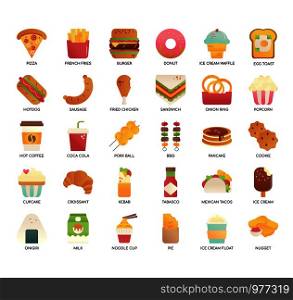 Fastfood , Thin Line and Pixel Perfect Icons