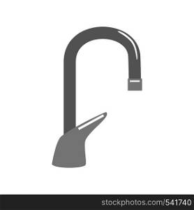 Faucet water icon. Flat vector illustration isolated on white background.. Faucet water icon. Flat vector illustration isolated