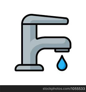 faucet - water tap icon vector design template