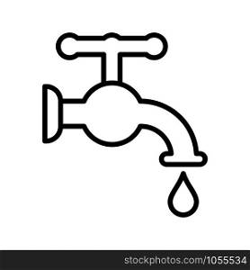 faucet - water tap icon vector design template