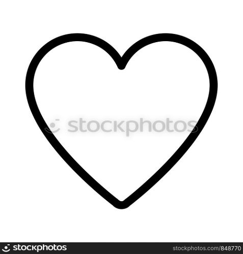 Favorite heart shape for bookmarking prefered content